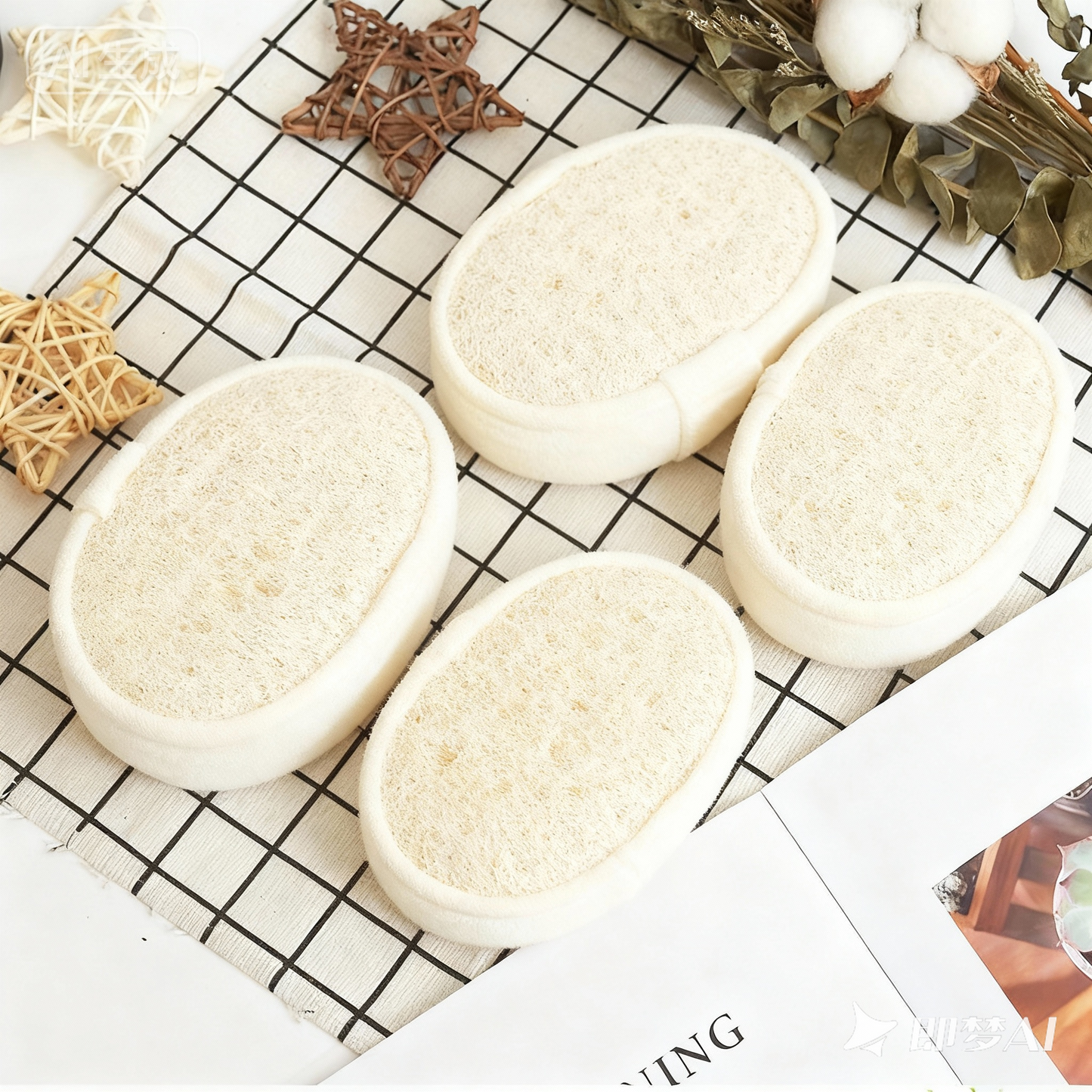 PureLufa™ Natural Loofah Body Pad — Clean, Safe, and Eco-Friendly Skin Exfoliation