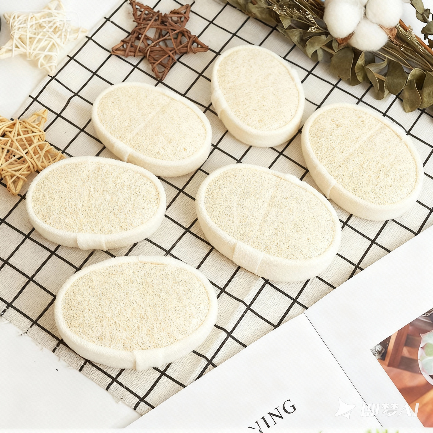 PureLufa™ Natural Loofah Body Pad — Clean, Safe, and Eco-Friendly Skin Exfoliation