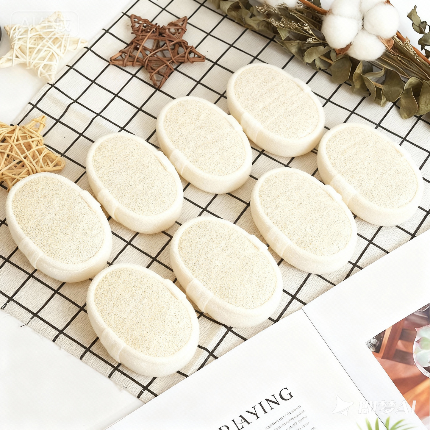 PureLufa™ Natural Loofah Body Pad — Clean, Safe, and Eco-Friendly Skin Exfoliation